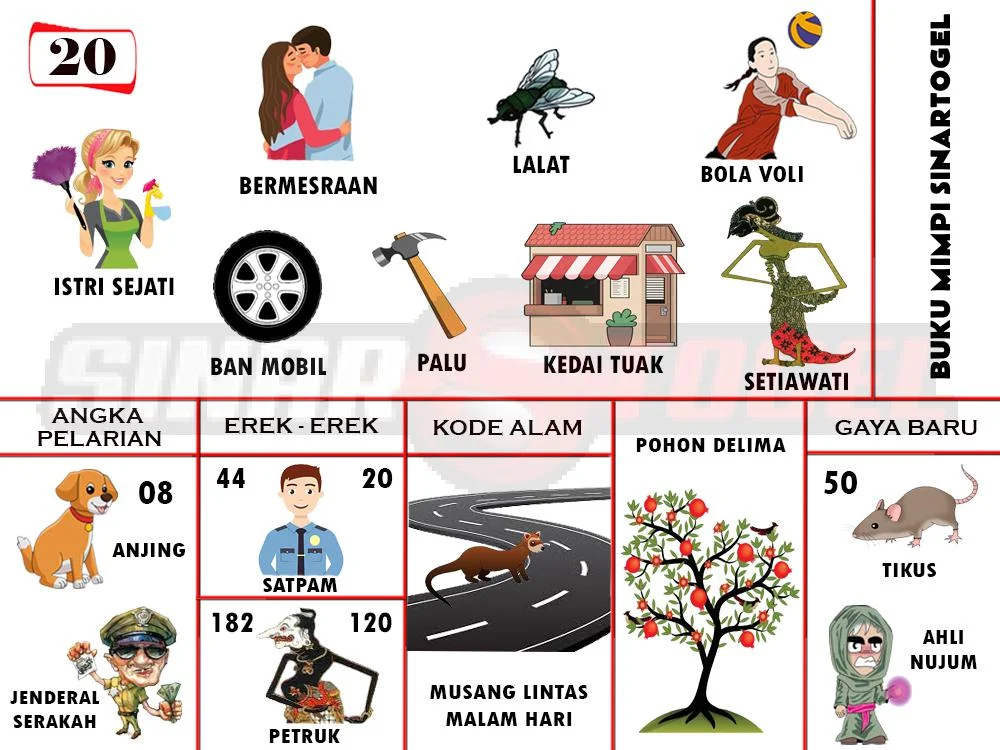 buku mimpi erek erek togel 20